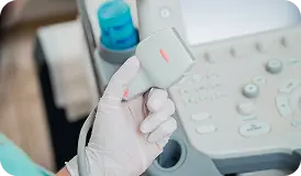 Imágen de ecografía y eco doppler